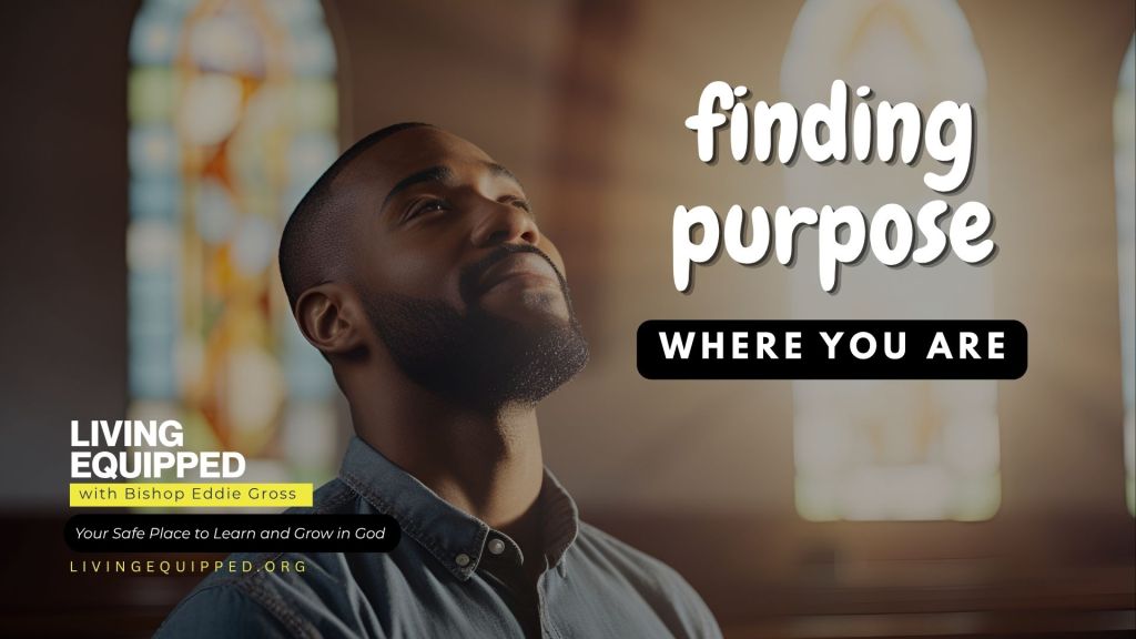 Bishop Eddie Gross preaching on God's purpose in unplanned circumstances
